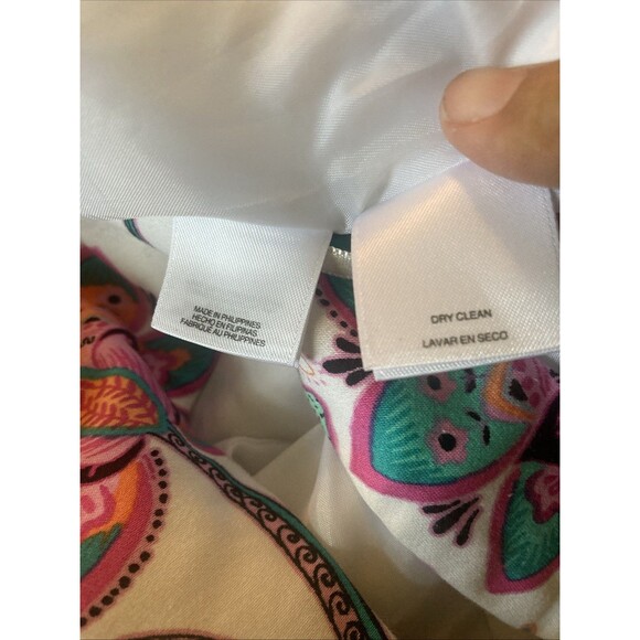 NINE WEST Size 4 Jacobean Floral Fully Lined Shift  Dress w/Pockets - Picture 9 of 11